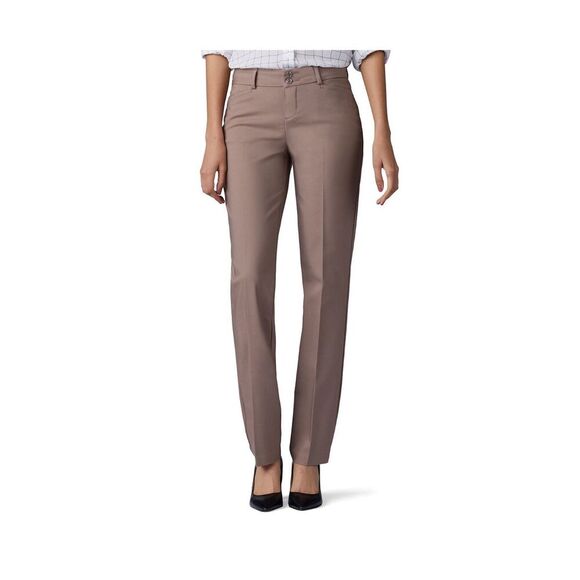 LEE WOMEN'S SECRETLY SHAPES‎ STRAIGHT LEG PANTS SIZE 12 MEDIUM - Picture 1 of 9